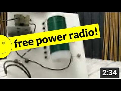 A demonstration of a crystal radio - Part 1