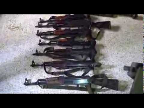 أغتنام عتاد الميليشيات الشيعية التى تحاول فك الحصار عن التلول الحمر في ريف القنيطرة