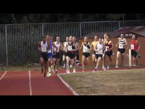 1 mile Men A race BMC Meeting at Tooting Bec 24th August 2022