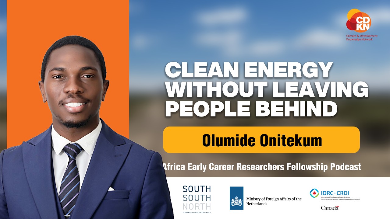 CLEAN ENERGY WITHOUT LEAVING PEOPLE BEHIND ft. Olumide Onitekum