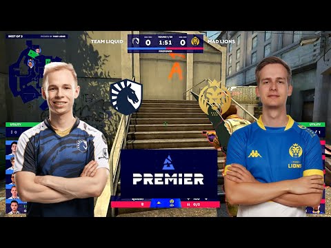 Liquid vs MAD Lions - OVERPASS map 1 - BLAST Premier Fall 2020 | CSGO