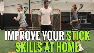 5 Lacrosse Stick Skill Exercises That You Can Do at Home