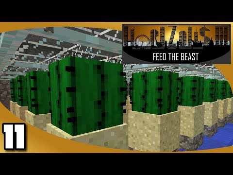 FTB Horizons 3 - Ep. 11: Simple Cactus Farm