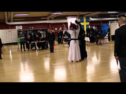 Kendo SM 2015, Herr - M.Johansson(White) vs E.Johansson(Red)