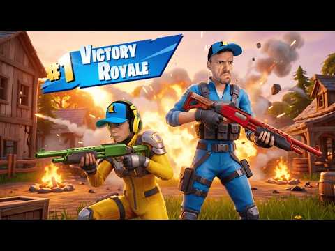 CONSEGUIMOS UMA VITÓRIA ROYALE ÉPICA NO FORTNITE! - Brancoala Games