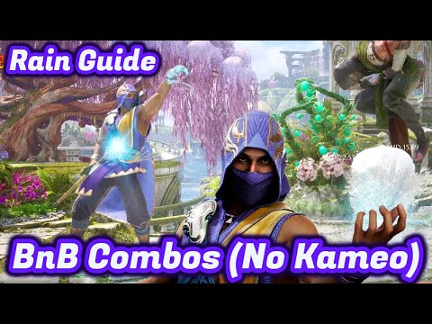 Rain Combo Guide: WITHOUT KAMEOS! - Mortal Kombat 1 "Rain" Gameplay Breakdown Combo Guide