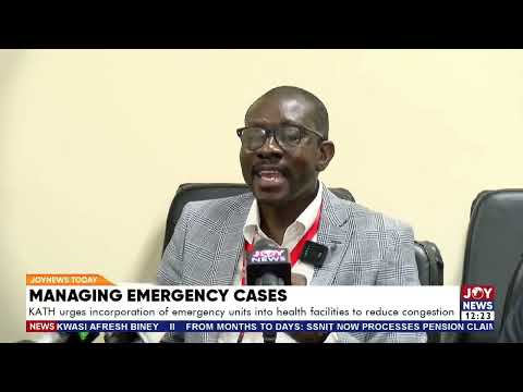 Emergency Cases: KATH urges inclusion of emergency units in health facilities to reduce congestion