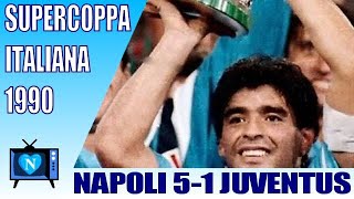 Napoli - Juventus 5-1  Supercoppa italiana 1990  F