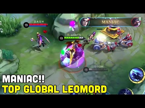 MANIAC!! INTENSE GAME!! - Top Global Leomord - Avory | MLBB