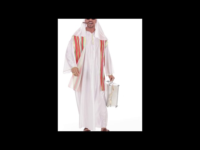 Vídeo relacionado con Funidelia | Babuchas de árabe para hombre y mujer Jeque, Petróleo, Dinero - Accesorios para adultos, accesorio para disfraz - Talla única - Dorado