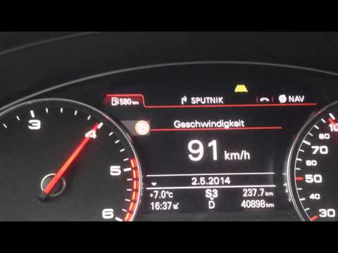 Audi A6 2.0 TDI Multitronic Sportmodus 0 - 100 km/h