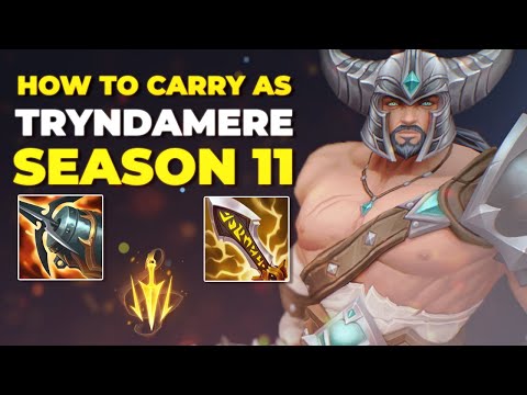 HOW TO ACTUALLY CARRY GAMES AS TRYNDAMERE | Season 11 Guide