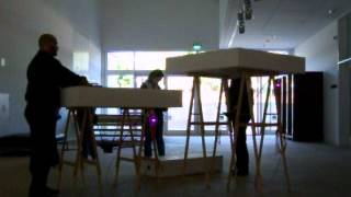 Articulating Function / Hugo Paquete / 2008 / Interactive sound and light installation