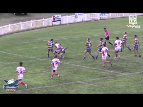 2016 Newcastle RL   Round 2 Highlights   U19's   Lakes v South