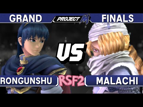 Project M - Rongunshu (Marth) vs Malachi (Sheik) - RSF2 Grand Finals