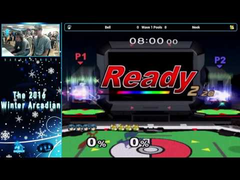 Winter 2016 Melee Arcadian Pools - Bell (Marth) vs Neek (Fox)