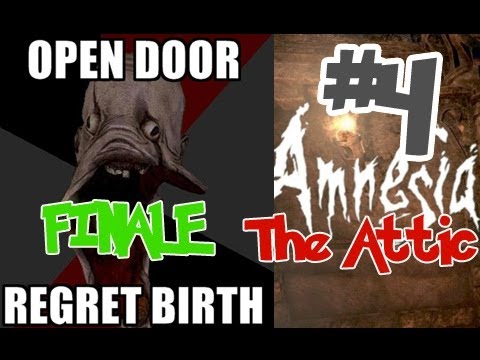 Amnesia: The Attic - Chapter One FACE CAM w/Utorak Ep.4 FINALE