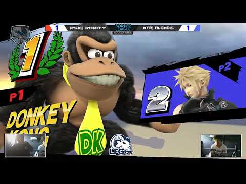 BL3 Smash 4 - PSK | Rarity (Donkey Kong) VS XTR | Flowerz (Cloud) - Round Robin
