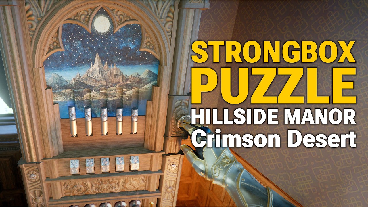 Video Strongbox Puzzle in Hillside Manor