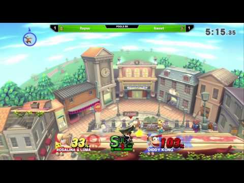 SUU3 - Repus (Rosalina) Vs. Kweet (Diddy) - Pools - Smash 4