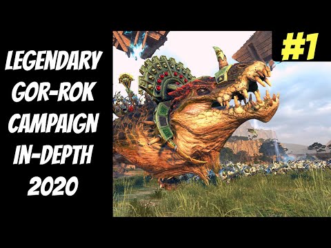 Legendary Gor-Rok Mortal Empires #1 (Lizardmen) -- Vanilla -- Total War: Warhammer 2