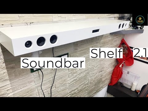 Soundbar shelf diy bluetooth 2.1