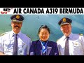 Air Canada Airbus A319 Bermuda To Toronto Cockpit Briefing Pilot Walkaround