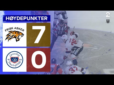 Frisk Asker 7 - 0 Lørenskog - Høydepunkter