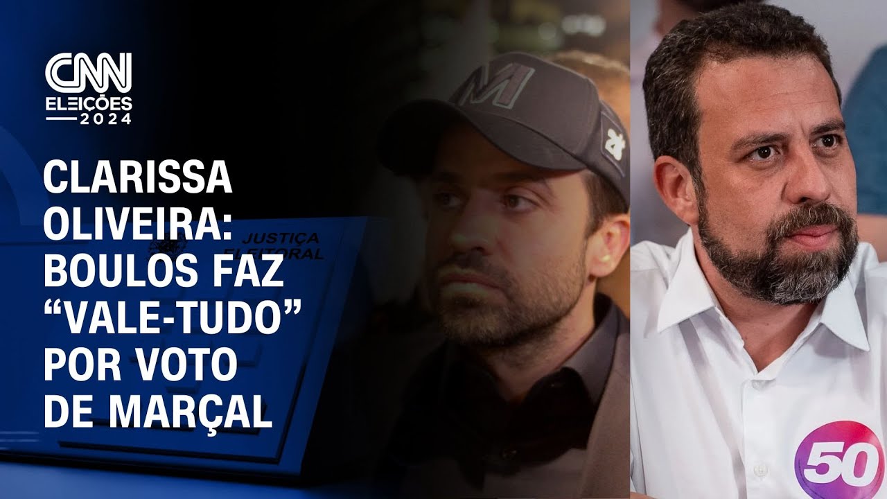 Clarissa Oliveira: Boulos faz "vale-tudo por voto de Marçal | LIVE CNN