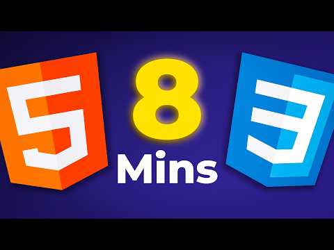 Learn HTML & CSS FAST | Step-by-Step Full Course for Beginners