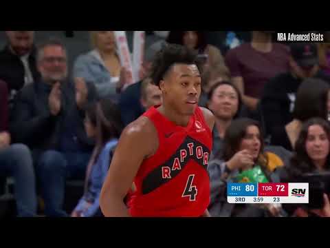 Scottie Barnes 24 pts 8 reb 5 ast vs Philadelphia 76ers | 2023-10-28