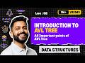 Lec 58 Introduction To AVL Tree In Data Structure With Examples All Imp Points Of AVL