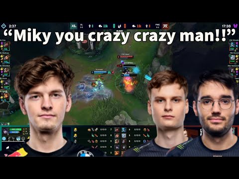 XL Mikyx Plays With Fire As He Secures FIRST BLOOD Against FNC's Bot Lane!!