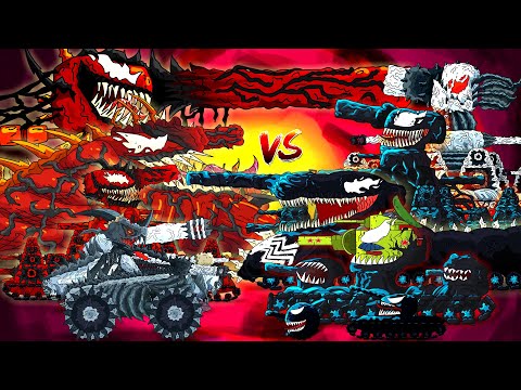 Все серии три сезона Симбиотов монстров - Мультики про танки