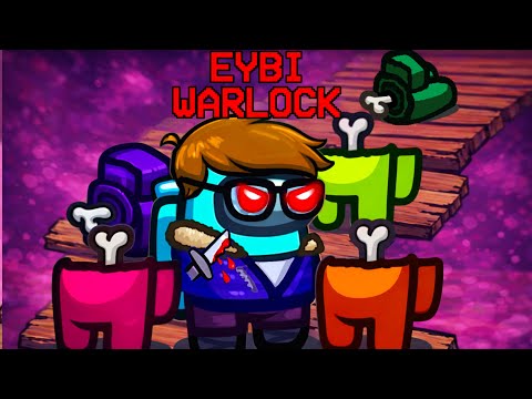 THE BEST WARLOCK GAME EVER! NO ONE CAN CROSS THE POLLUTED BRIDGE! | AMONG US