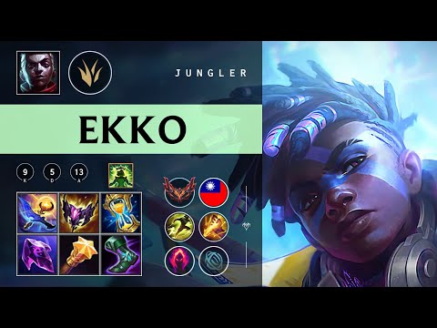 Ekko Jungle vs Nidalee - TW Grandmaster Patch 26.02