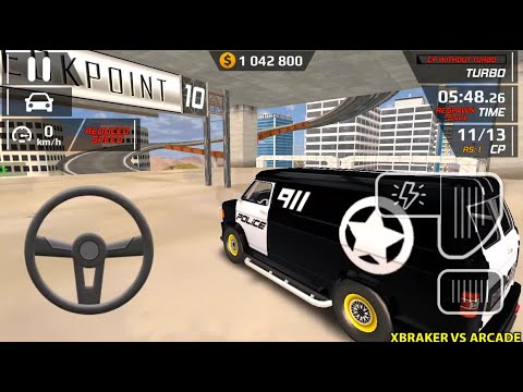 Smash Car Hit - Police Van 911 Driving Simulator United Kingdom Licence Unlocked - Android Gameplay