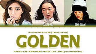 Download lagu HUNTR/X | EJAE, AUDREY NUNA, REI AMI - 'Golden' Lyrics (KPop Demon Hunters OST) [Color Coded Lyrics] mp3