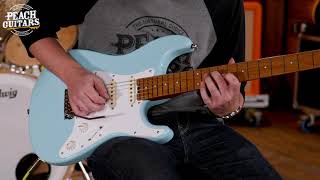 Video thumbnail for Jackson MJ Series Signature Misha Mansoor So-Cal 2PT, Daphne Blue by The Peach Boutique