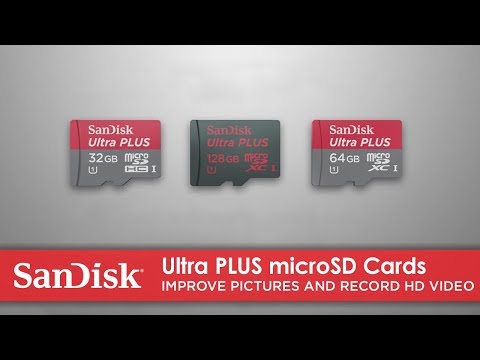 SanDisk Ultra PLUS MicroSDHC Und MicroSDXC UHS I Karten