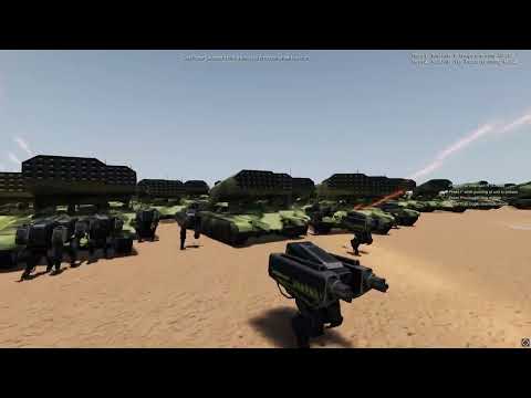 50,000 T45 Shotgun Robots Vs 5,00,000 Zombies - UEBS2 - Ultimate Epic Battle Simulator 2