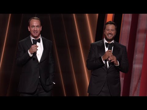 Hosts Luke Bryan and Peyton Manning Welcome You to 'The 56th Annual CMA Awards' - The CMA Awards