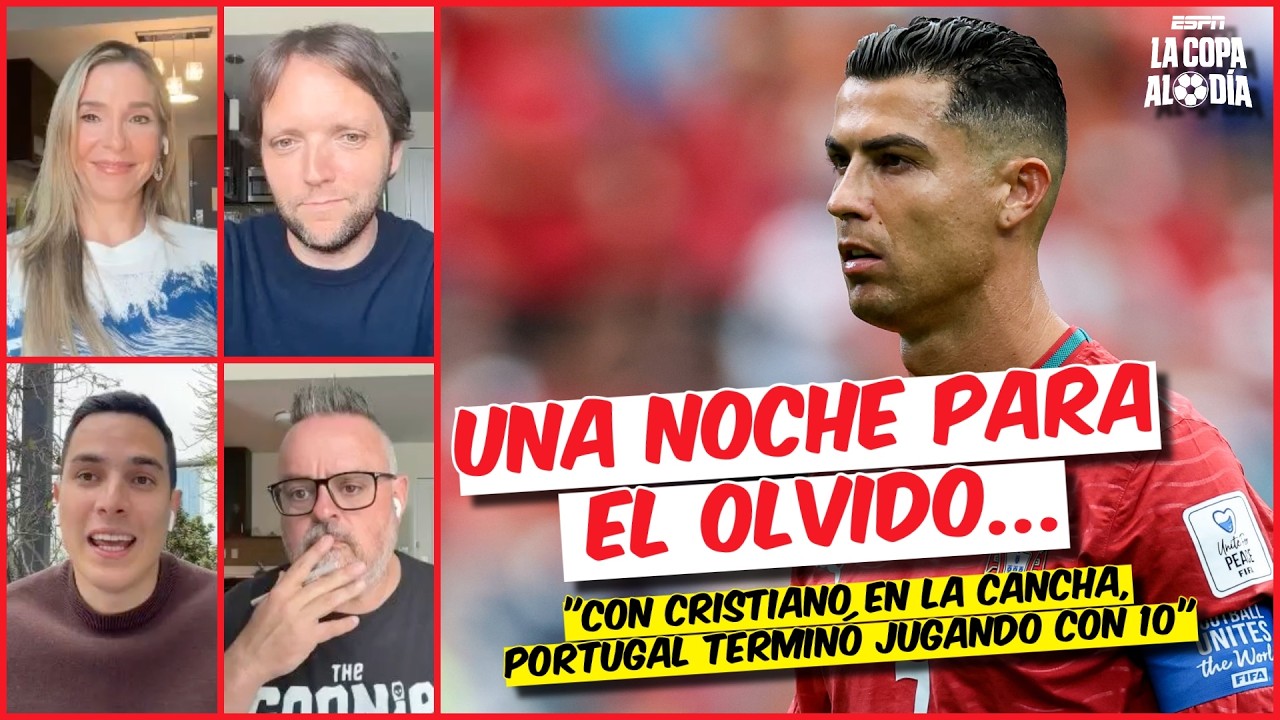 CRISTIANO RONALDO de TITULAR fue el PEOR ERROR de PORTUGAL y Roberto Martínez |  | La Copa al Día