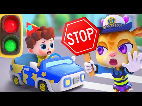 Baby Learns Traffic Rules | Safety Rules for Kids | Nursery Rhymes & Kids Songs | BabyBus