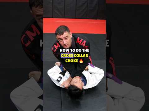 How to Cross Collar Choke from Mount #gordonryan #mma #nogi #bjj #whitebelt #adcc #ufc #adcc #choke