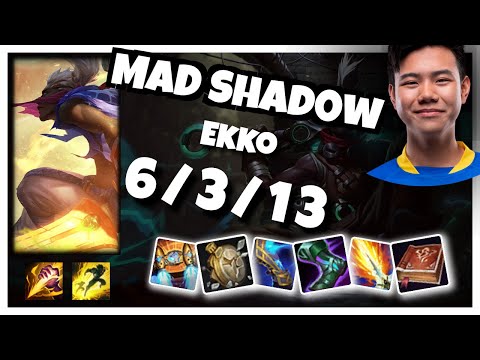 Shad0w Ekko Jungle S11 10.25 Challenger Replay (6/3/13) - EU