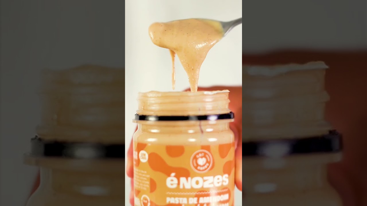 Watch Now PASTA DE AMENDOIM COM CHOCOLATE BRANCO - É NOZES PASTA DE AMENDOIM COM CHOCOLATE BRANCO - É NOZES