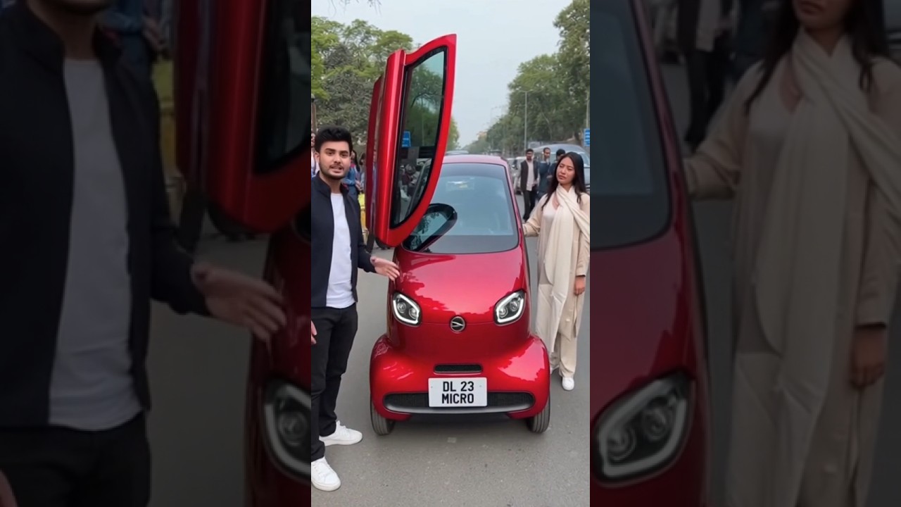Smallest 2-Seater Mini EV Car