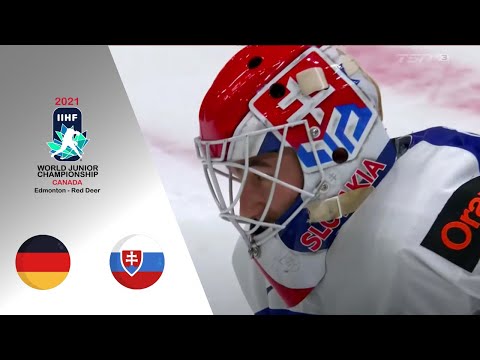 Germany vs Slovakia | IIHF World Junior Championship 2021 | Goals | 12.28.20