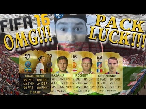 Fifa 16 Pack Opening PACK LUCK!!! (FACECAM) #ICHRASTEKOMPLETTAUS!!!
